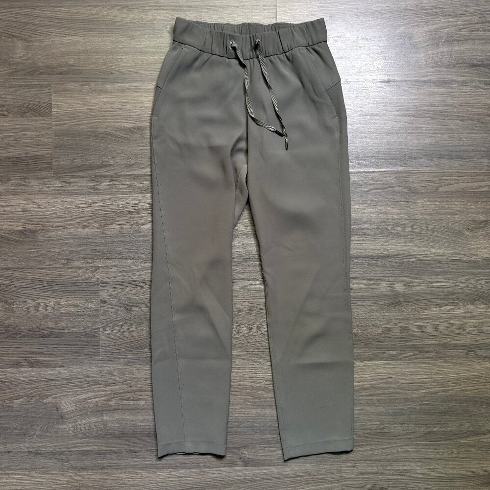 Lululemon Women's On the Fly 7/8 Pant *Woven - Grey Sage - Picture 3 of 10